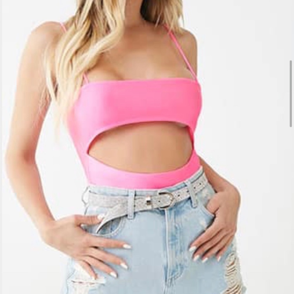Hot Pink Bodysuit